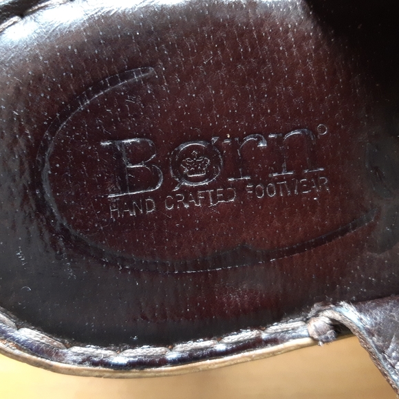 Born Clogs Boho Brown Buckle Size 9m - Picture 5 of 11